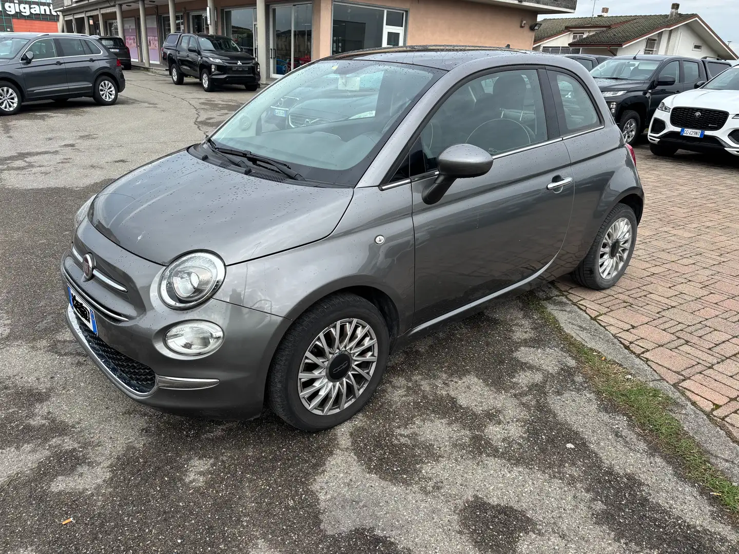 Fiat 500 1.2 Lounge tetto pan. OK NEOPATENTATI Grijs - 1