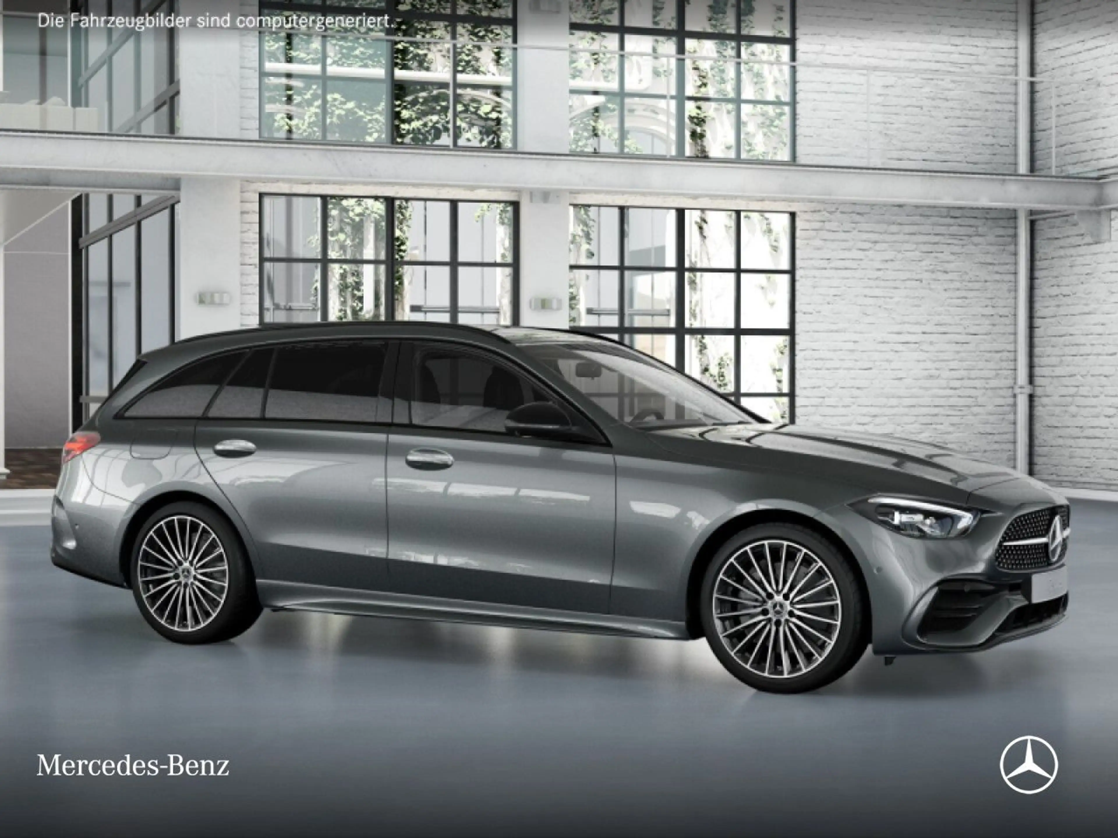 Mercedes-Benz C 220 d T AMG+NIGHT+360+AHK+LED+19"+TOTW+KEYLESS — photo 15