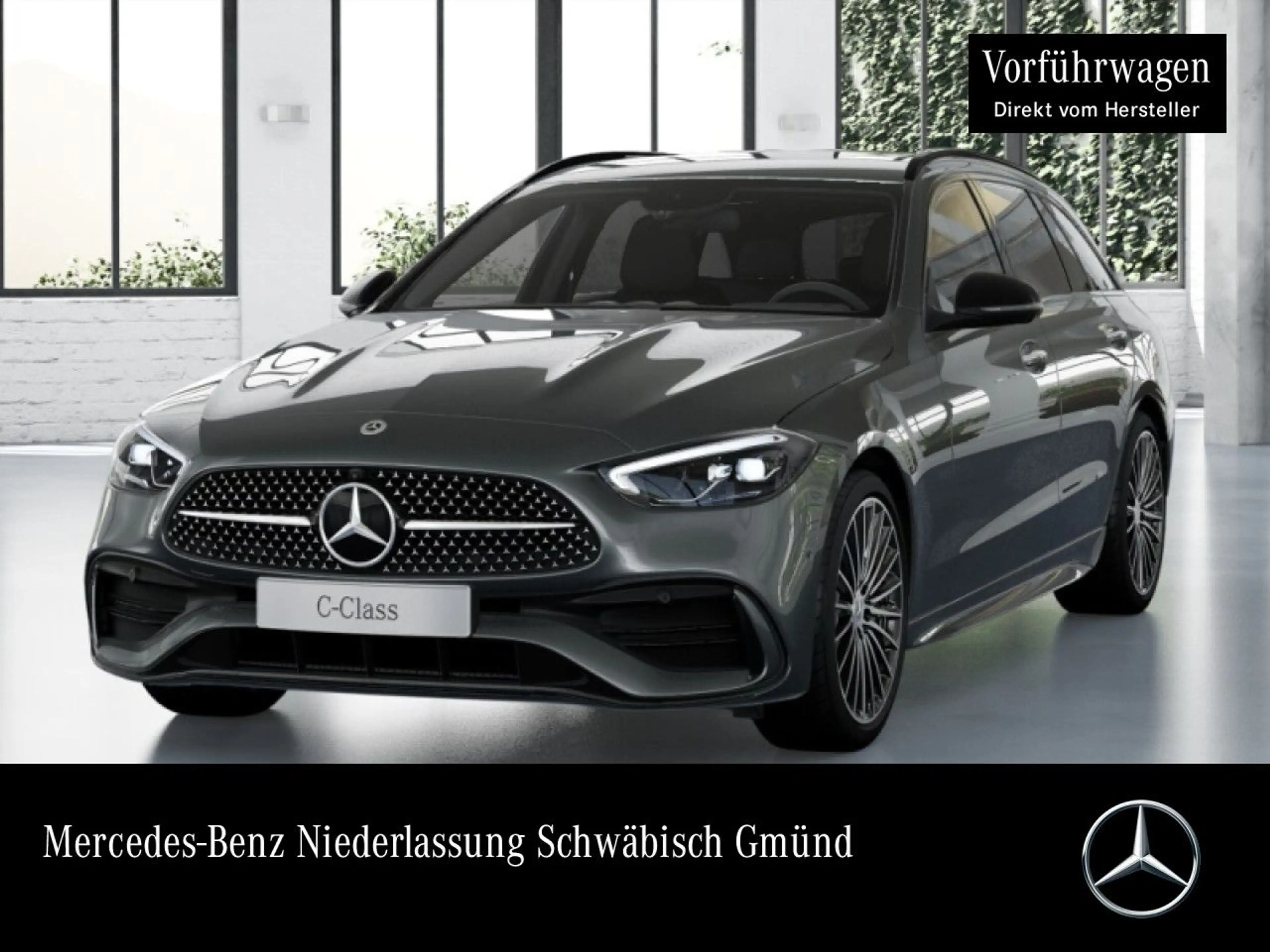 Mercedes-Benz C 220 d T AMG+NIGHT+360+AHK+LED+19"+TOTW+KEYLESS