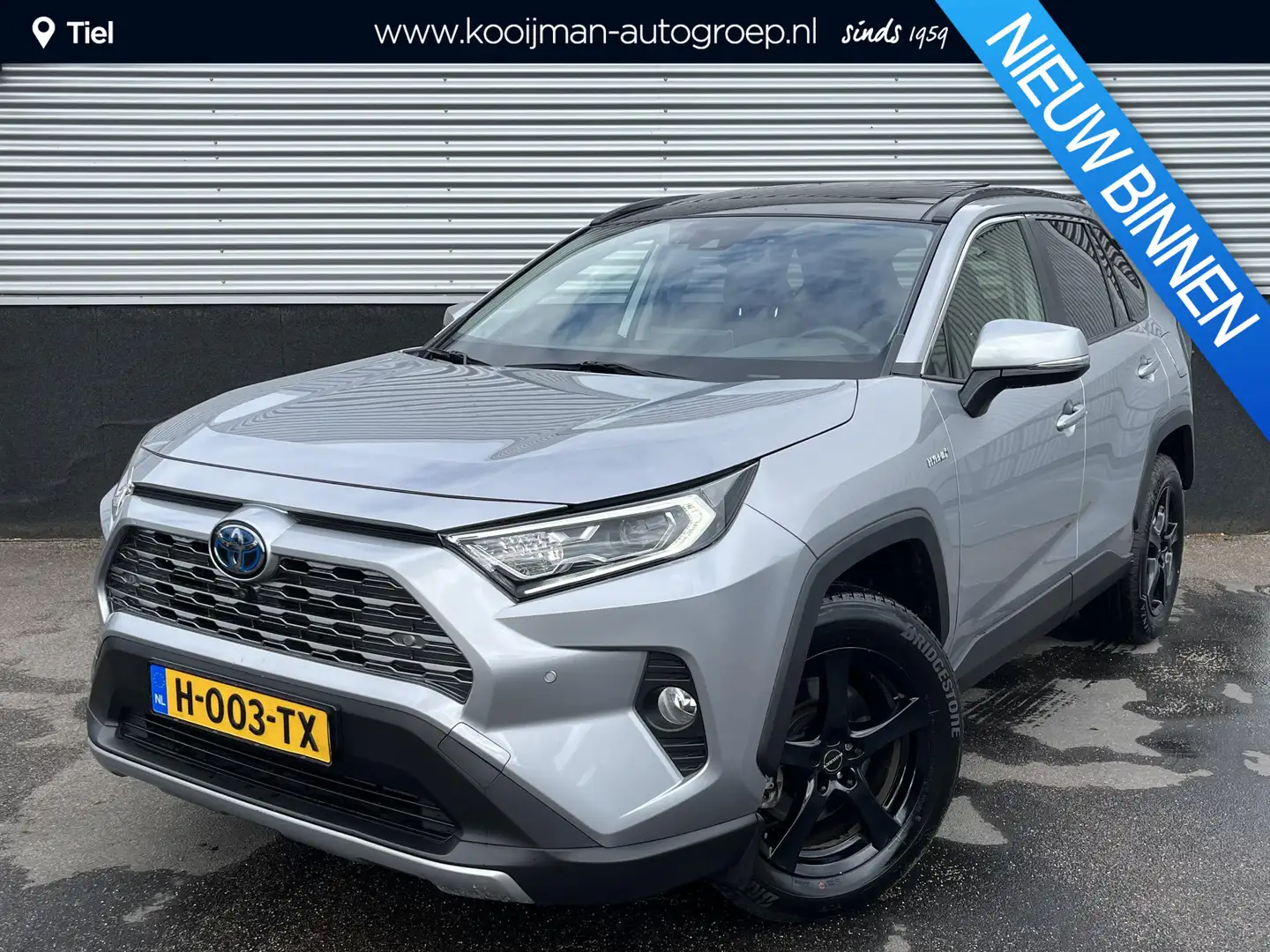 Toyota RAV 4 2.5 Hybrid AWD Executive Schuif-/kanteldak, JBL au Zilver - 1