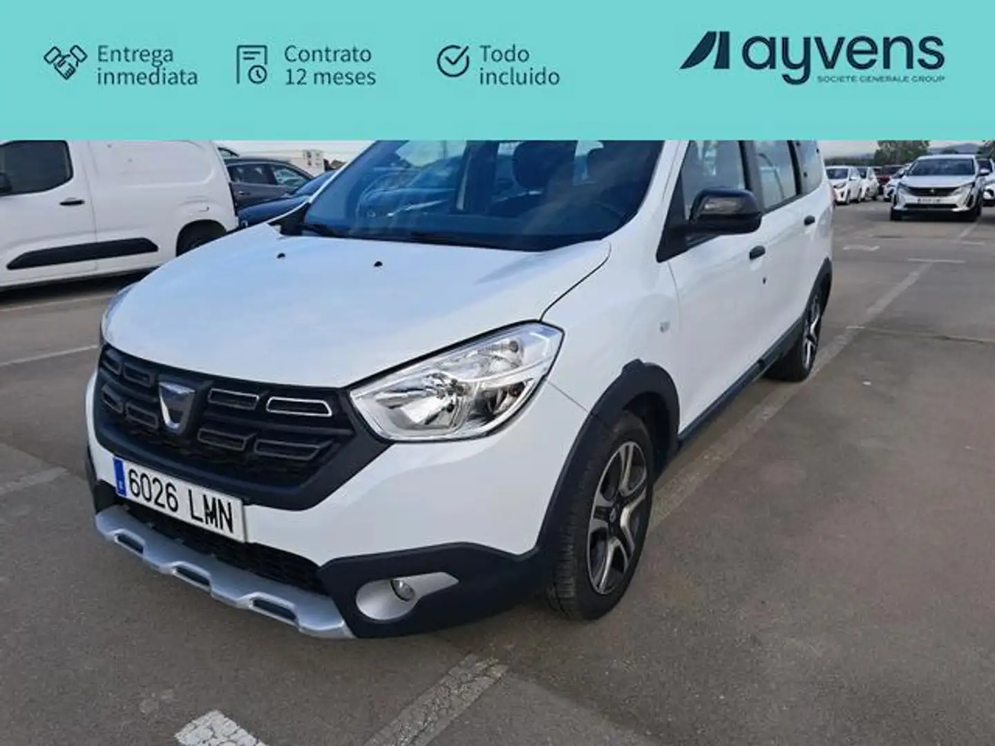 Dacia Lodgy 1.6 GLP Stepway Serie Limitada Aniversario 7pl. 80 Blanco - 1
