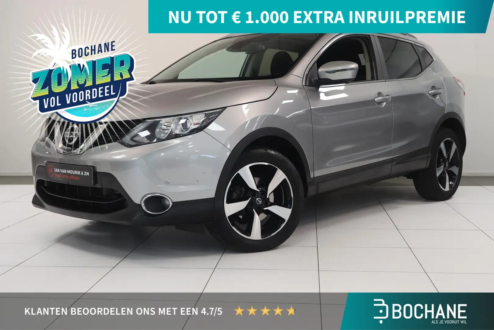 Nissan Qashqai 1.2 N-Connecta Automaat | 360 Camera | Panoramadak Grijs - 1