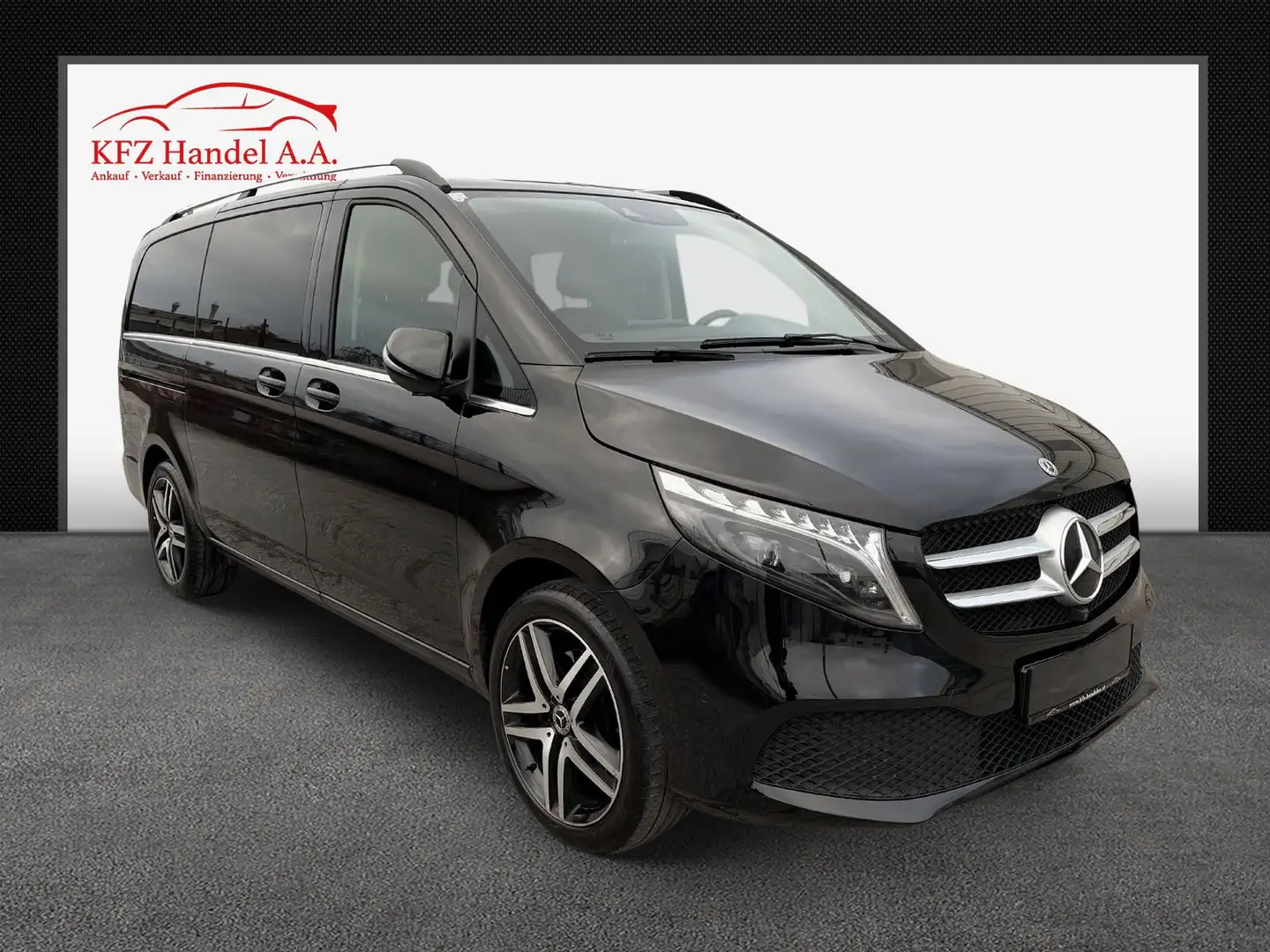 Mercedes-Benz V 220 V 220 d AVANTGARDE 4MATIC lang * 1 BESITZ * MWST * Zwart - 2