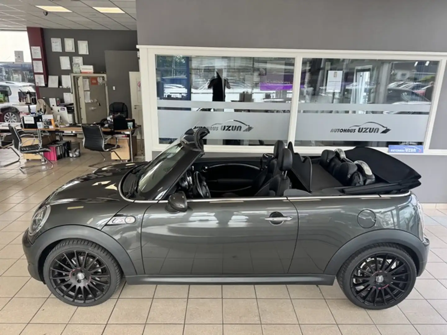 MINI Cooper S Leder BiXenon Tempomat PDC ATM-nur40TKM Grijs - 2