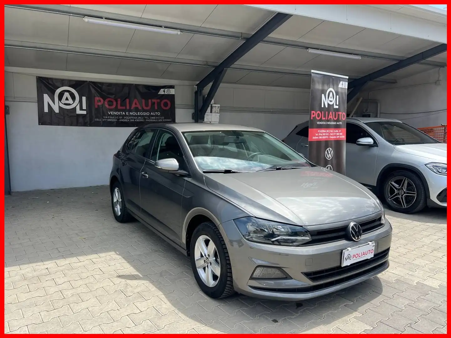 Volkswagen Polo POLO 1.0 TGI 5P HIGHLINE BLUEMOTION TECHNOLOGY Grau - 1
