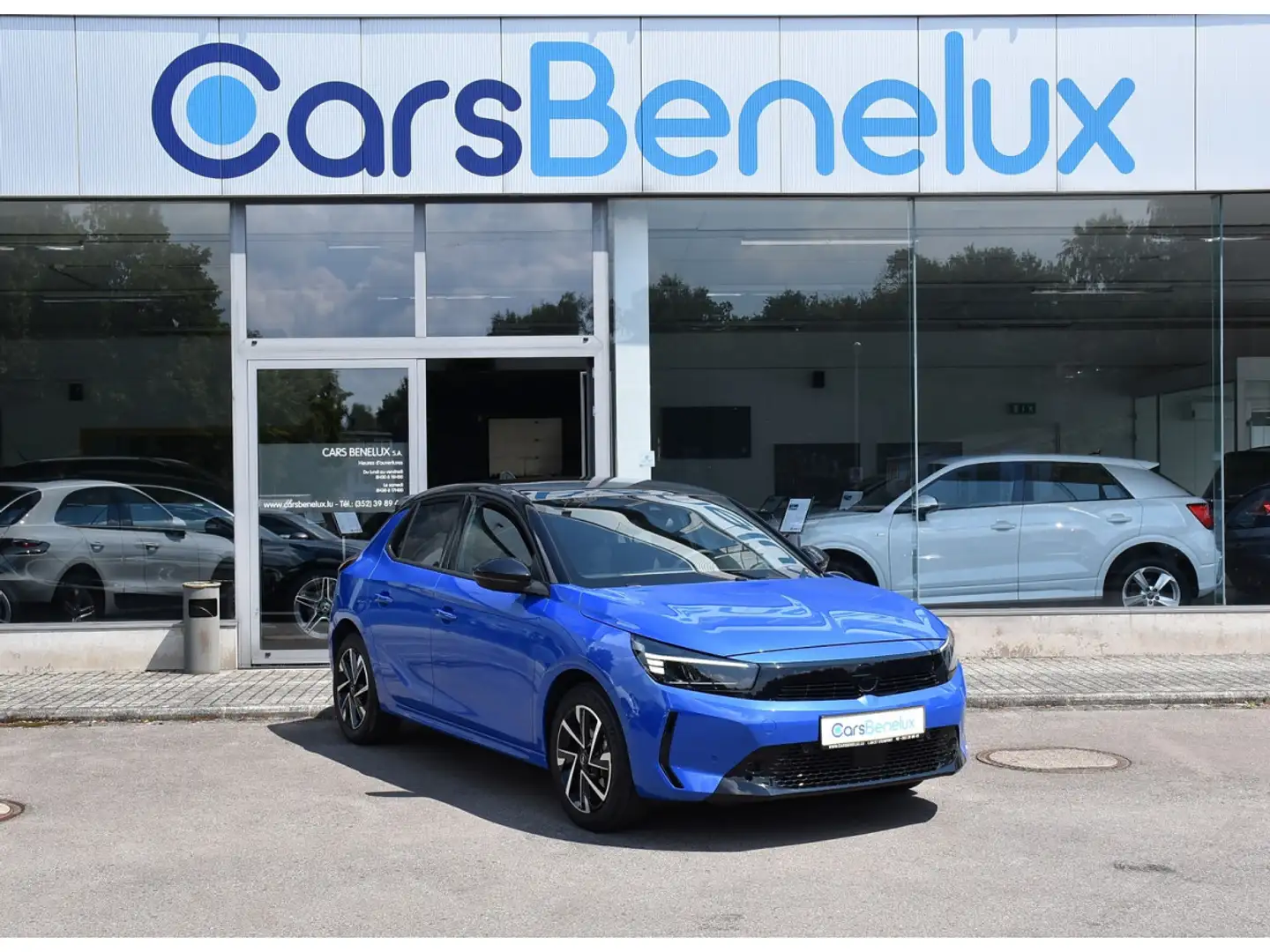 Opel Corsa 1.2 GS AT8 Facelift TOIT PANO GPS SG CHFF SIDE CAM Bleu - 1