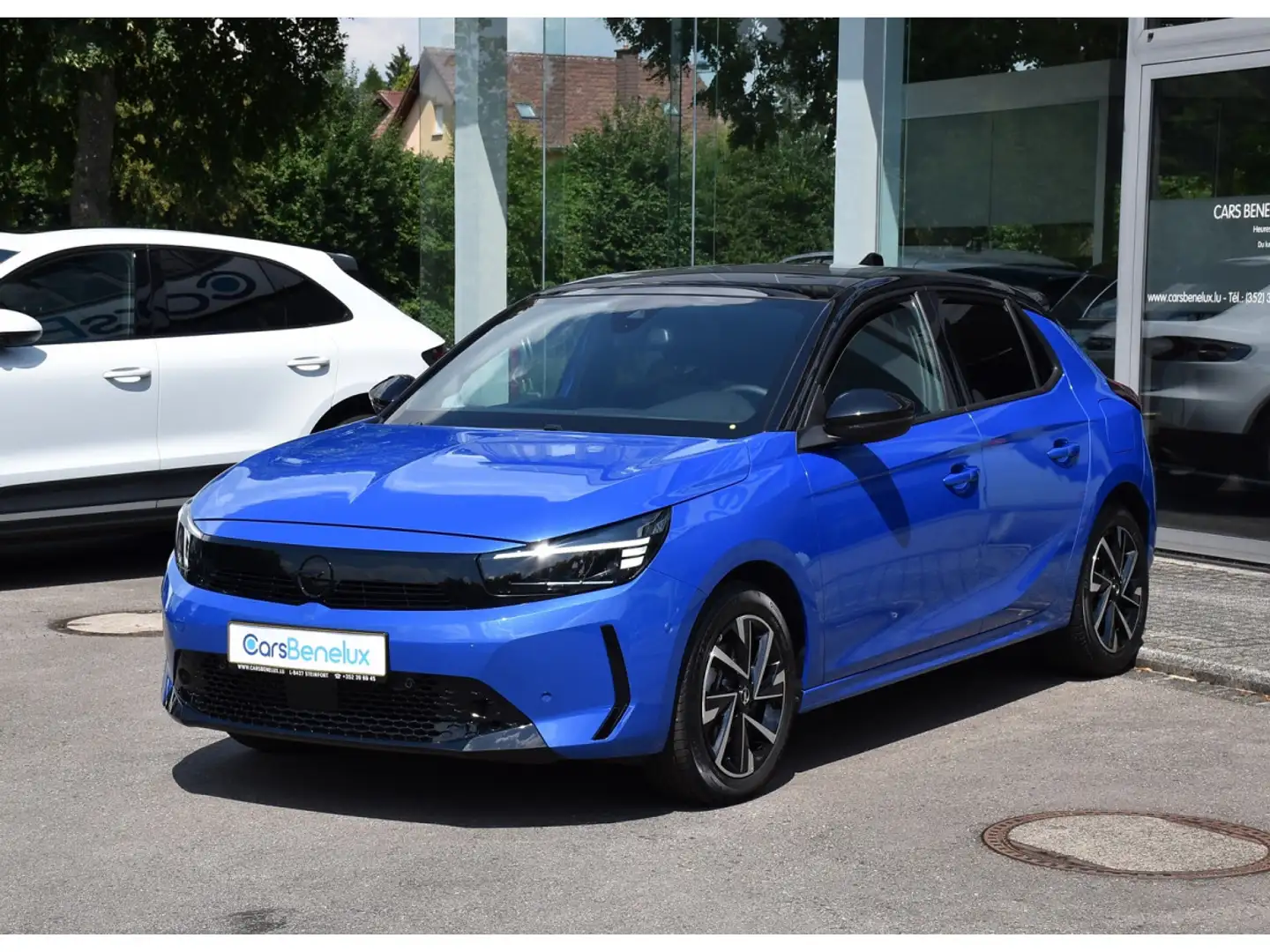 Opel Corsa 1.2 GS AT8 Facelift TOIT PANO GPS SG CHFF SIDE CAM Bleu - 2