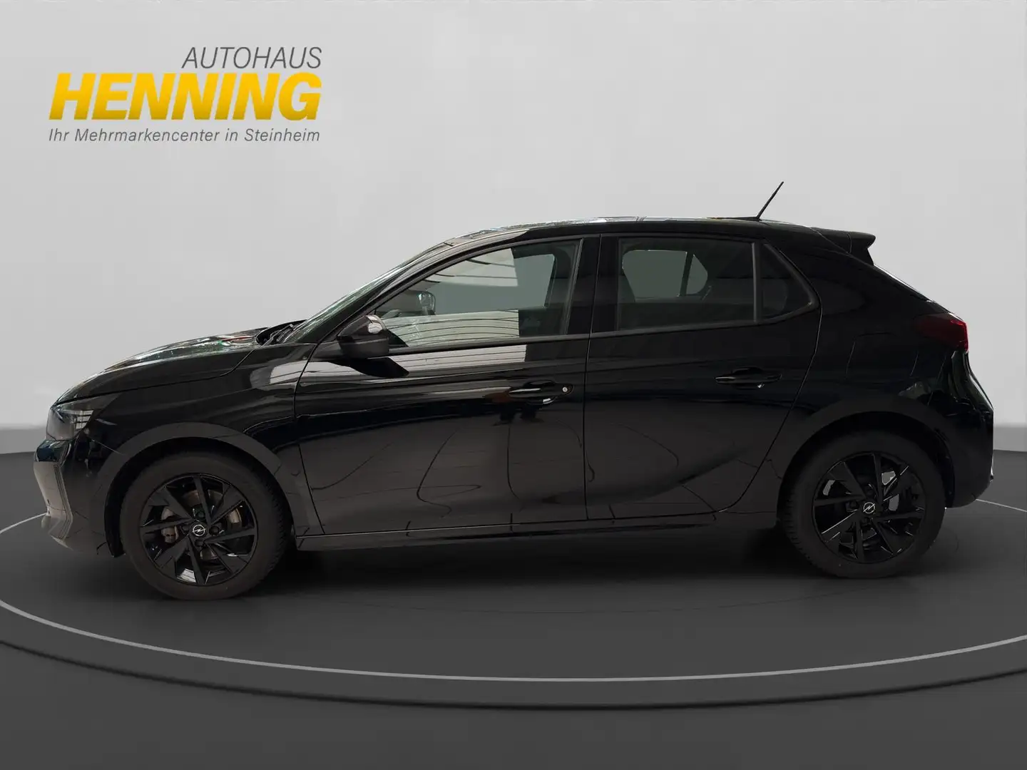 Opel Corsa F GS 1.2  + SHZ + LHZ + RFK + Noir - 2