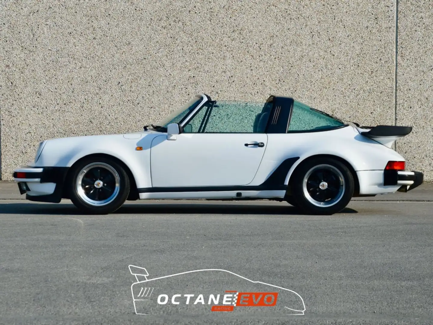 Porsche 911 targa Turbo Look Blanco - 2