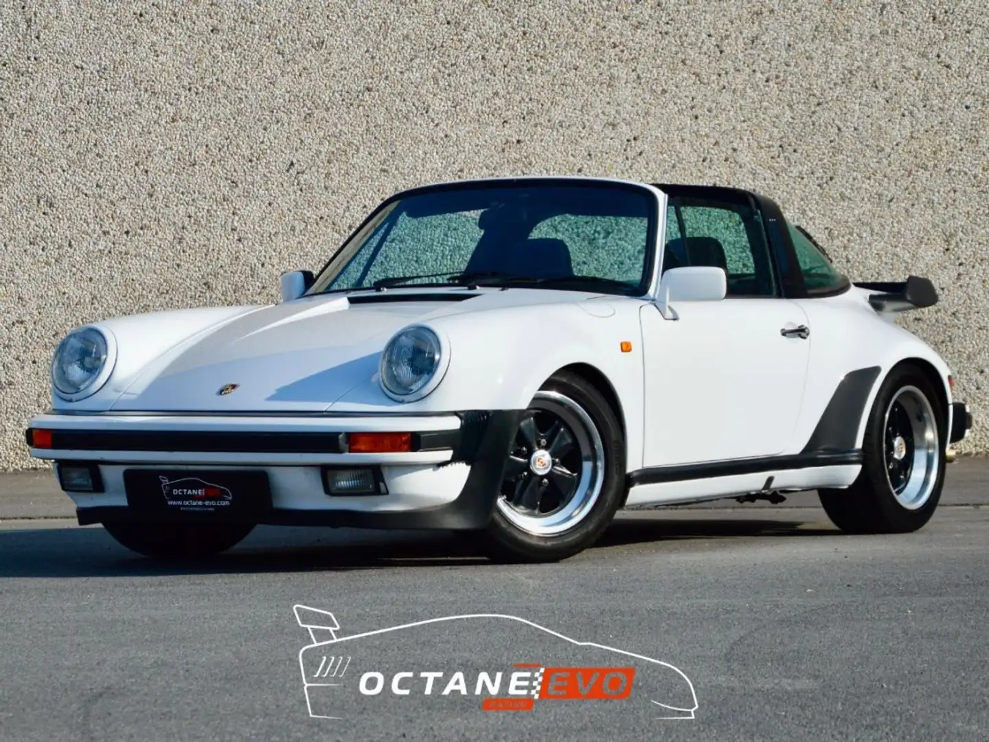 Porsche 911 targa Turbo Look Blanco - 1
