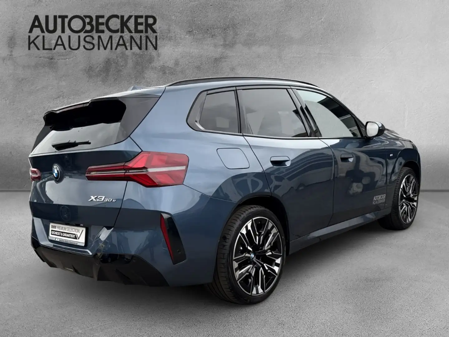 BMW X3 xDRIVE30e M SPORT PRO LC PROF AHK KAMERA 360° Blau - 2