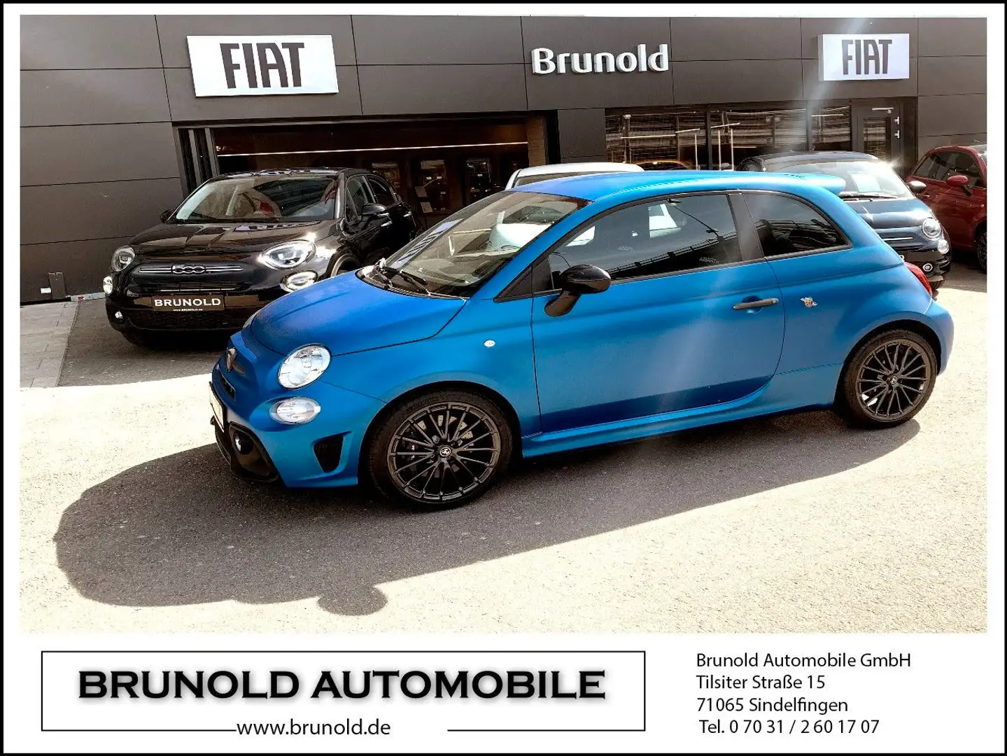 Abarth 695 1.4 T-Jet 132 kW (180 PS) Blue - 1