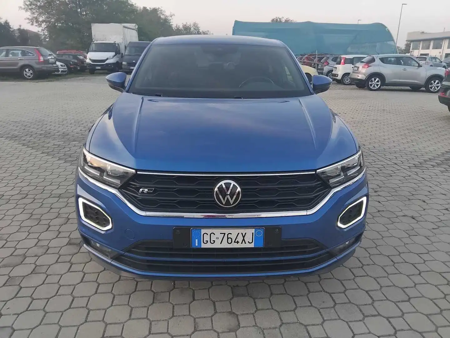 Volkswagen T-Roc 1ª serie 1.5 TSI ACT DSG Sport BlueMotion Technolo Blu/Azzurro - 1