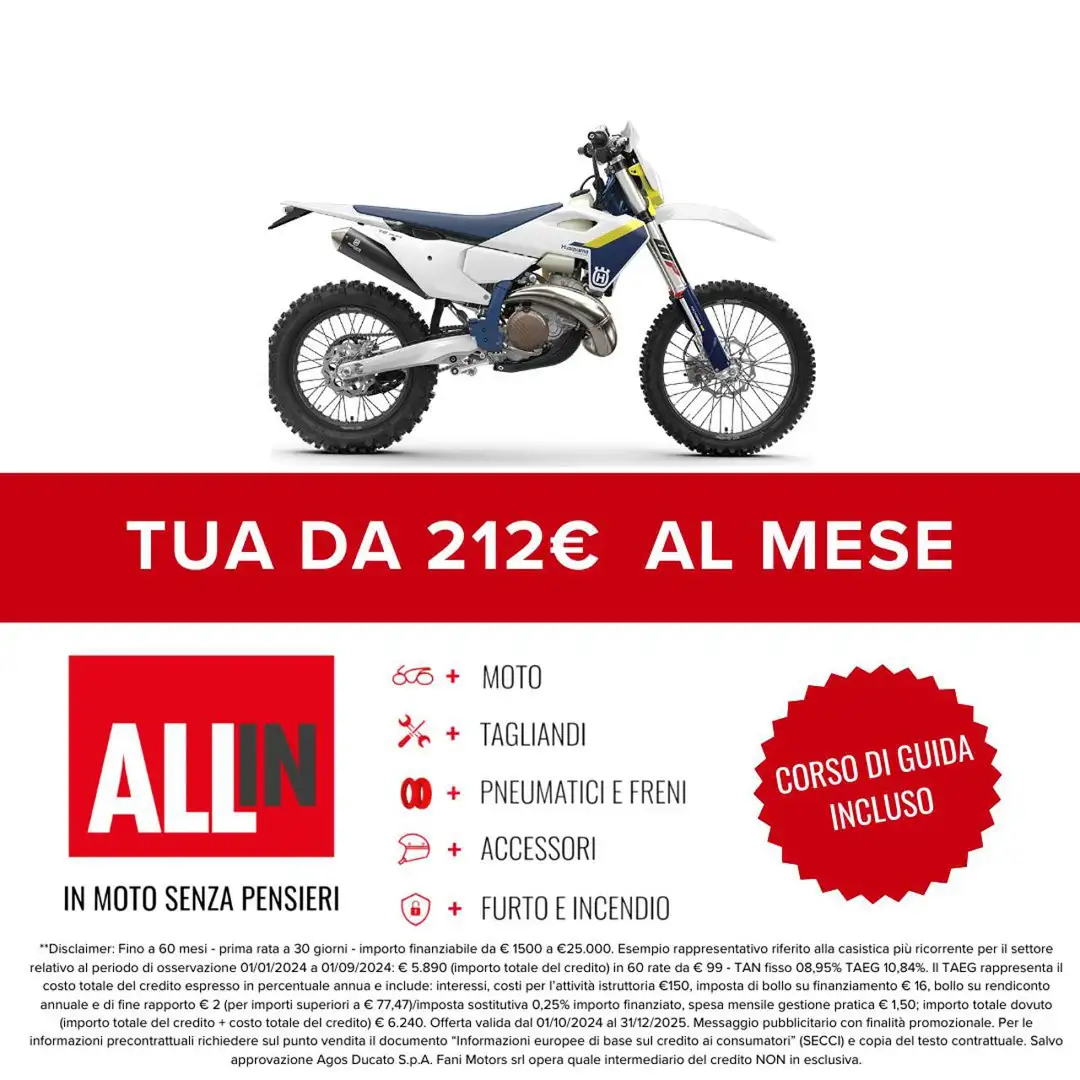 Husqvarna TE 300 TE 300 MY 2025 Alb - 2