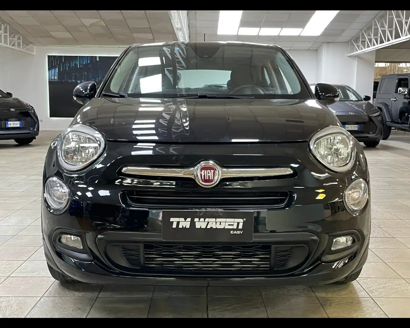 Fiat 500X 1.3 MultiJet 95 CV Lounge 2016 Zwart - 2
