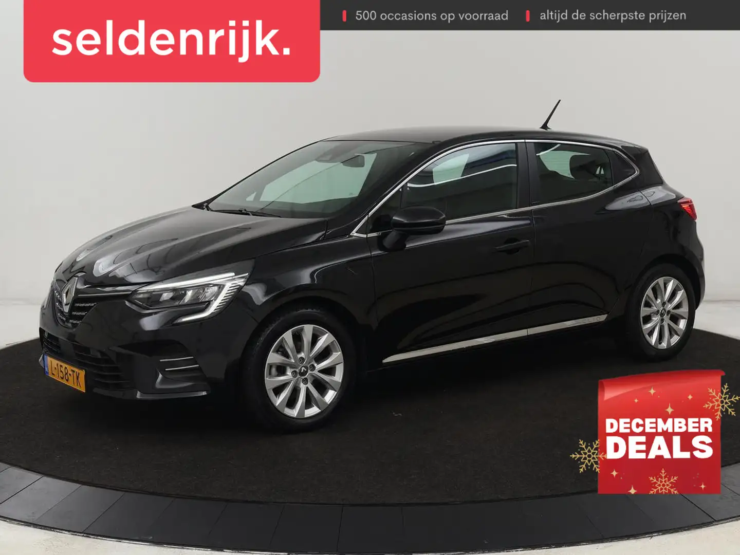 Renault Clio 1.6 E-Tech Hybrid 140 Intens | Stoelverwarming | C Zwart - 1