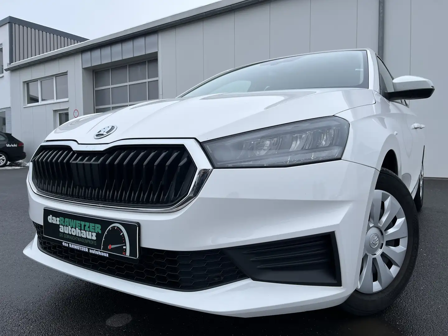 Skoda Fabia 1.0 Active 91€ m.20% Anz. LED SHZ DAB PDC Klima Blanc - 1