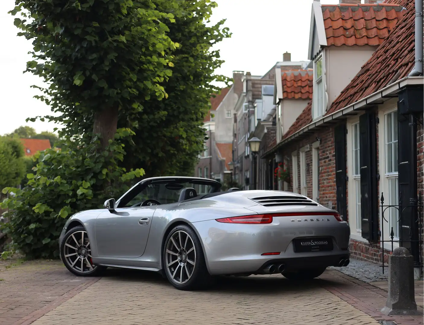 Porsche 991 Cabrio Carrera 4S | PASM - Sport Chrono - Burmeste Zilver - 2