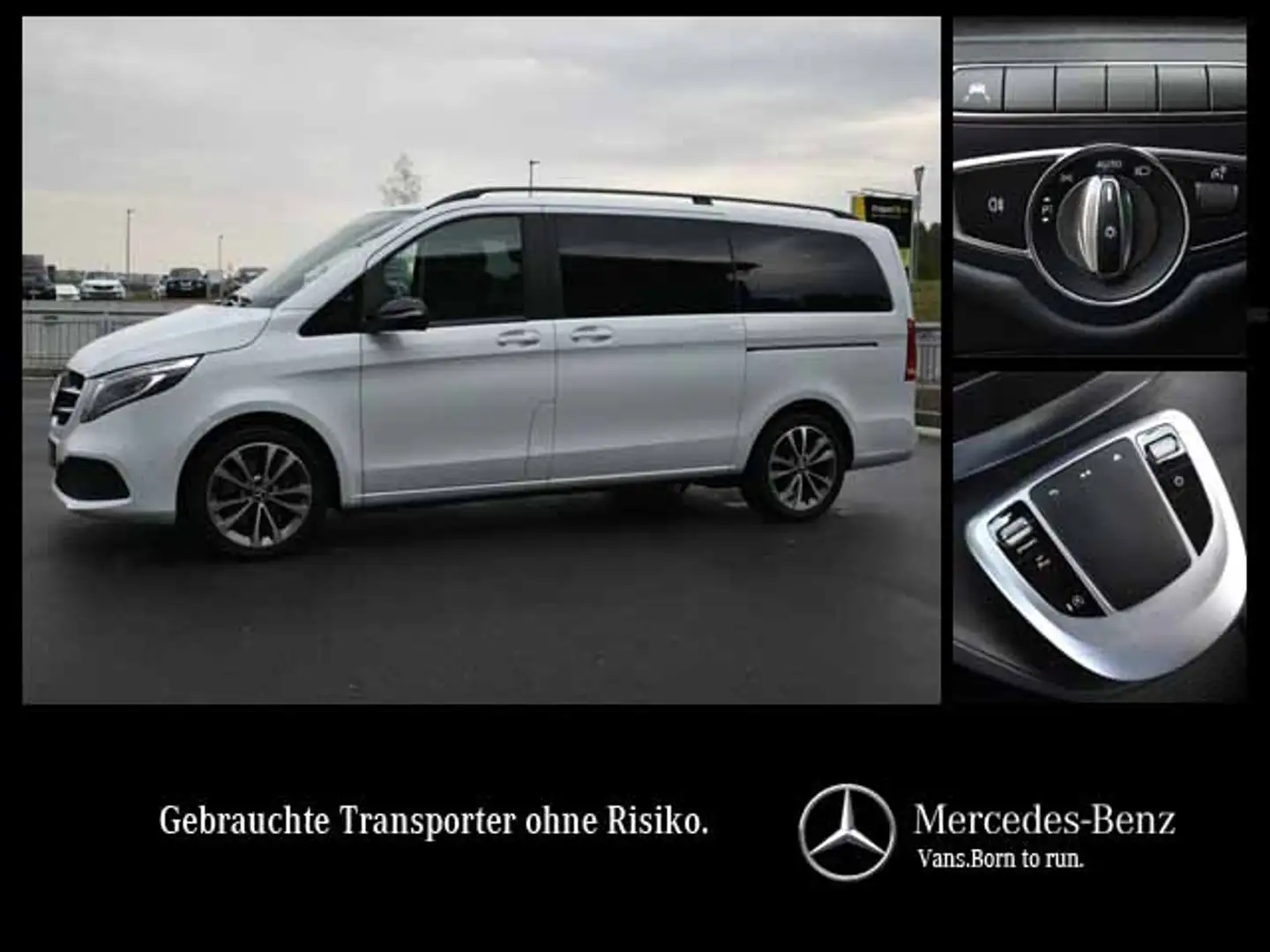 Mercedes-Benz V 220 Edition MBUX*Kamera*Night*LED*AHK* Weiß - 1
