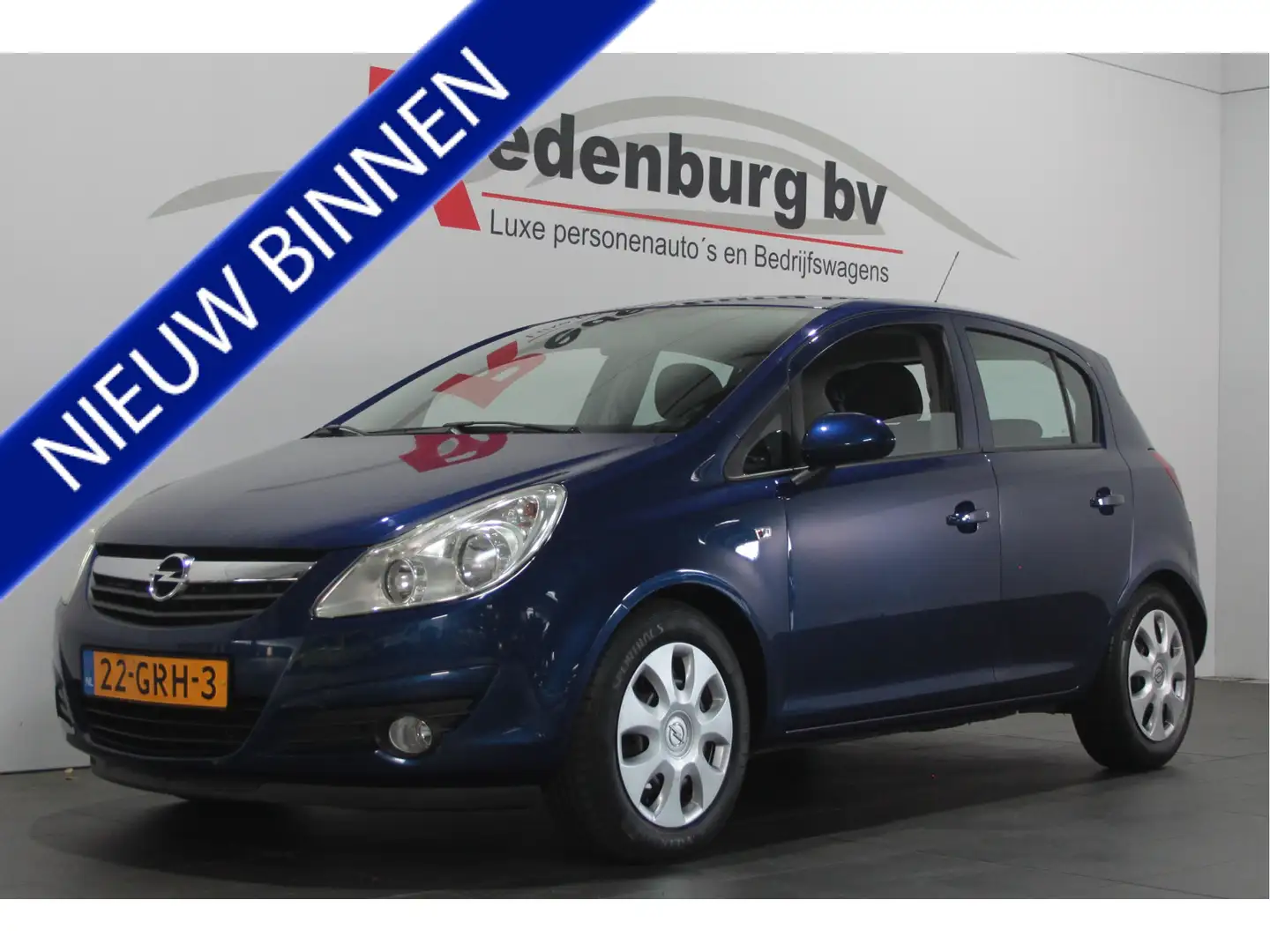 Opel Corsa 1.4-16V Enjoy - Airco / Cruise / Radio cd Azul - 1