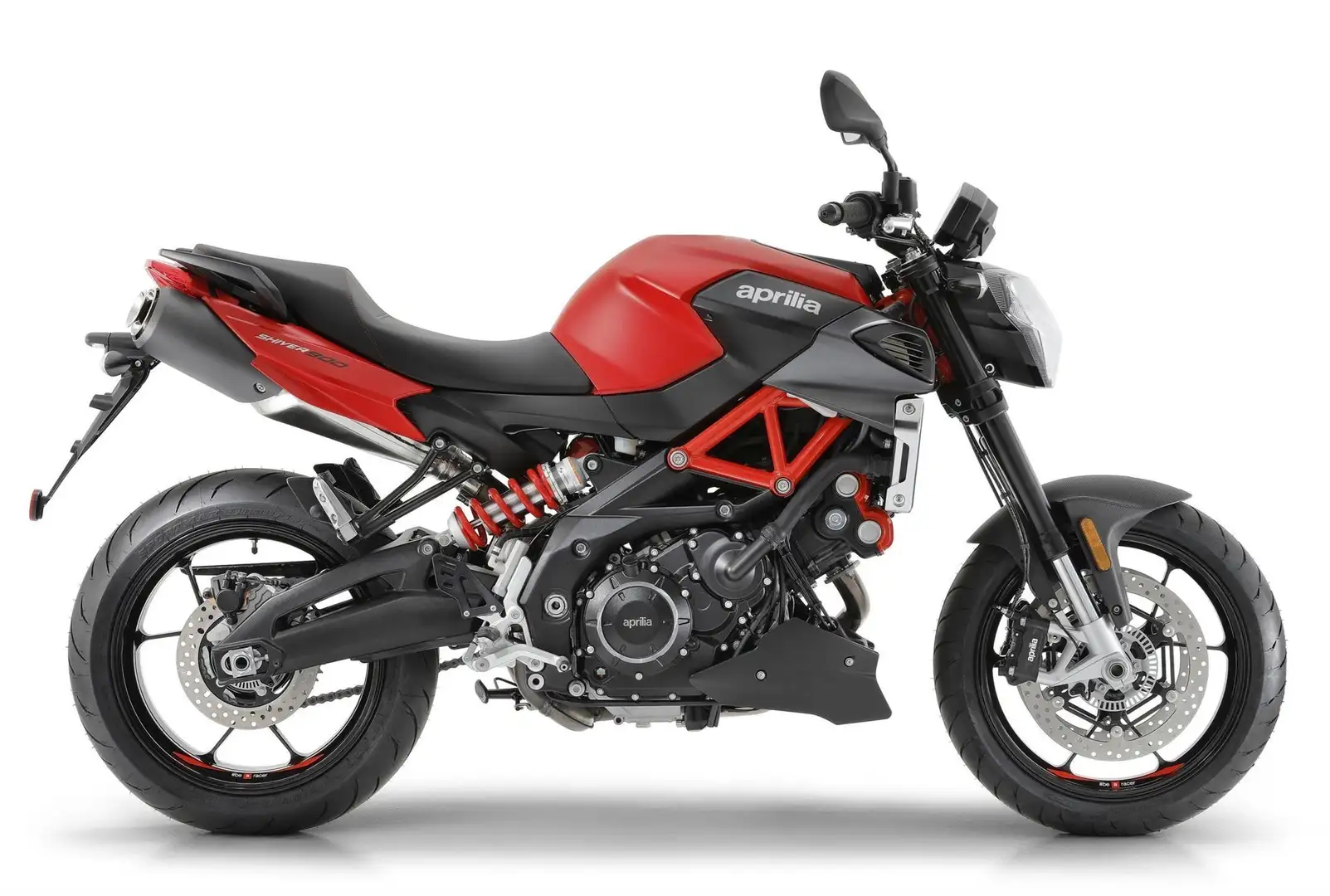 Aprilia Shiver 900 NAVI Innovation Dark / Challenging Red - 2