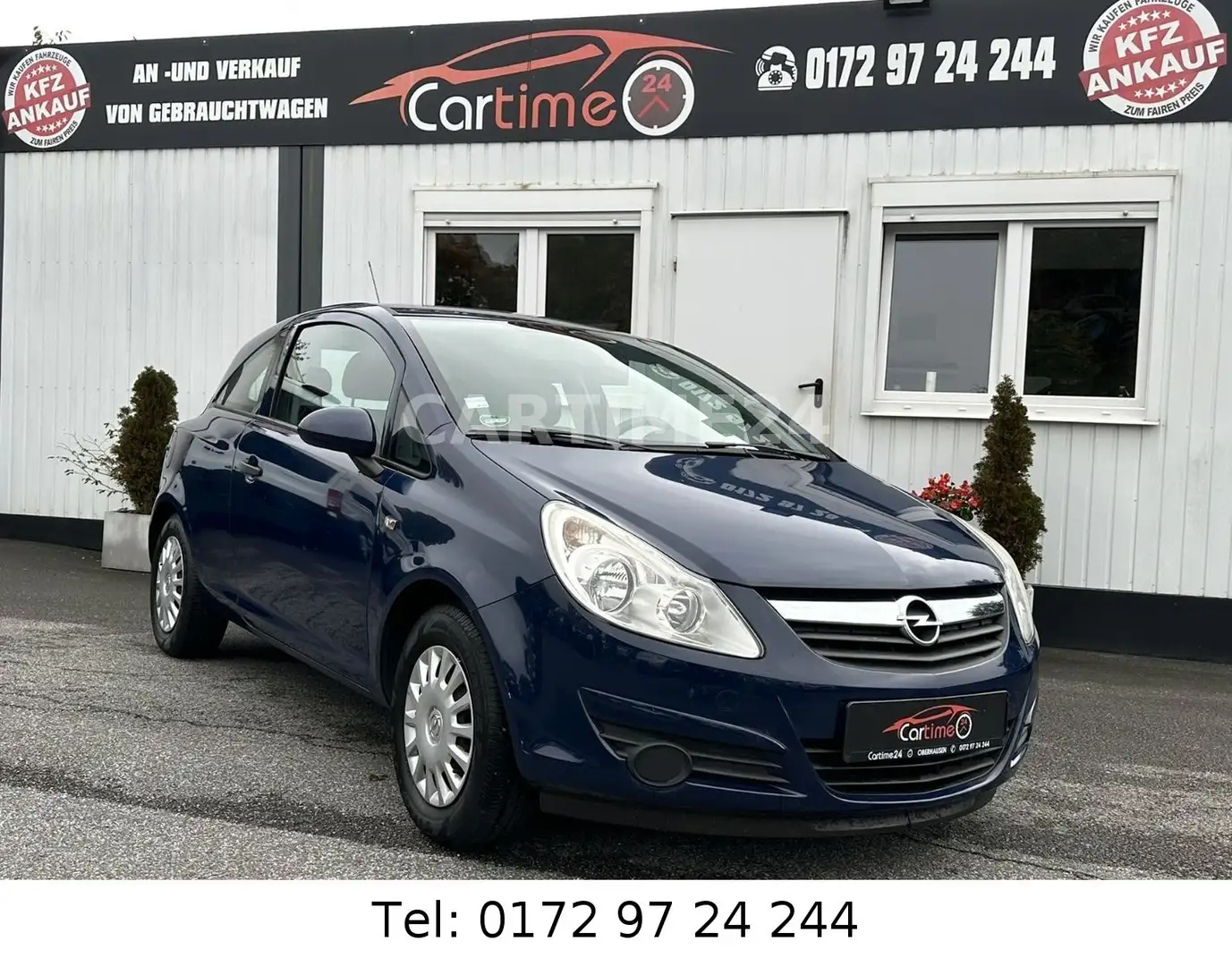 Opel Corsa D Selection 1,2*SCHECKHEFT*TÜV NEU* Blau - 2