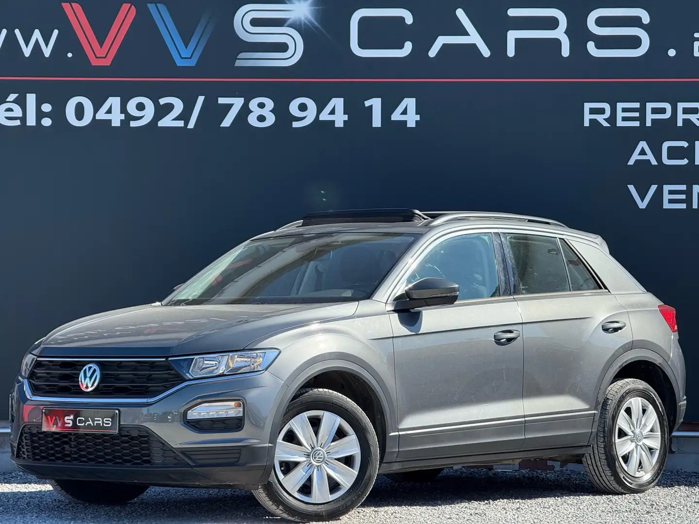 Volkswagen T-Roc 1.0 TSI Style-2018 - EURO 6B -TOIT PANO -1er Propr - 1