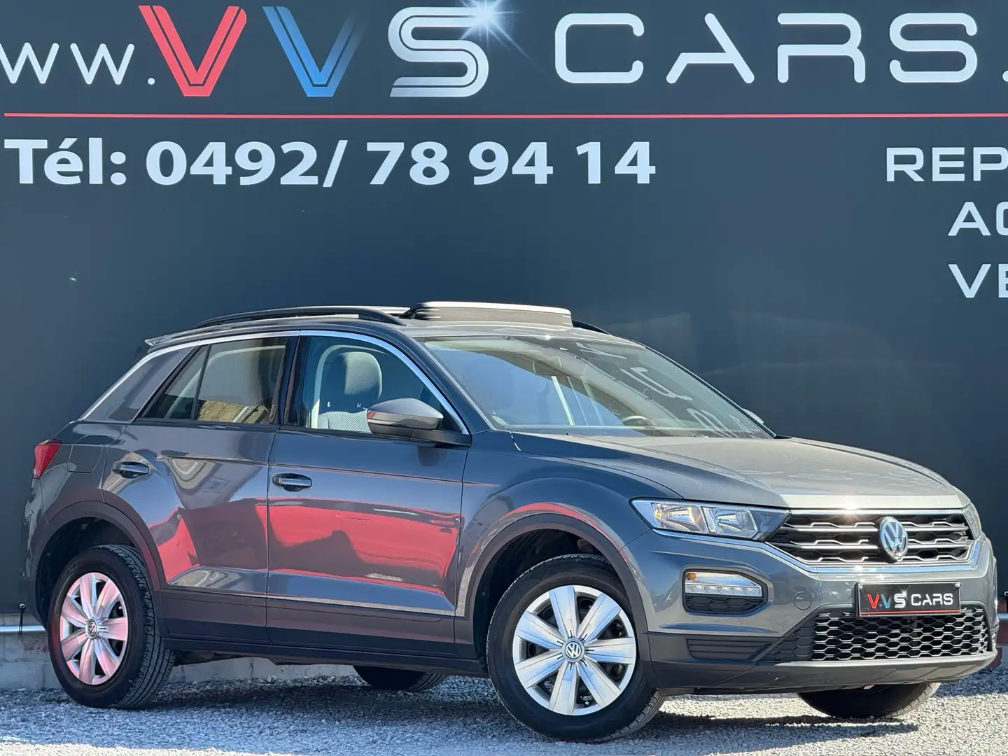 Volkswagen T-Roc 1.0 TSI Style-2018 - EURO 6B -TOIT PANO -1er Propr - 2