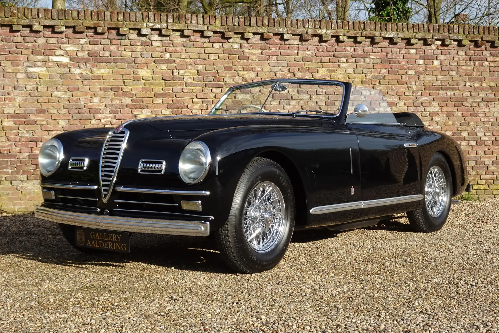 Alfa Romeo Alfa 6 6C 2500 Super Sport Cabriolet Magnificent livery o Zwart - 1