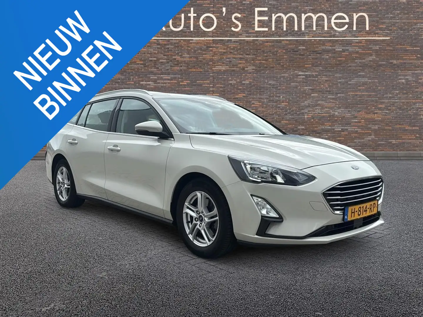 Ford Focus Wagon 1.0 126PK ECC NAVIGATIE LMV CRUISE Bianco - 1