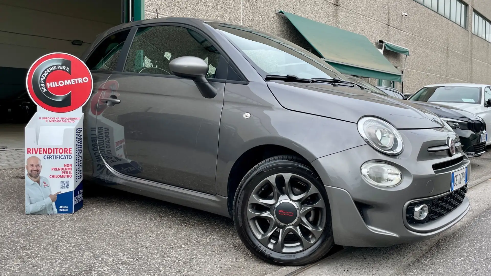 Fiat 500 500 1.0 Hybrid Dolcevita Grigio - 1