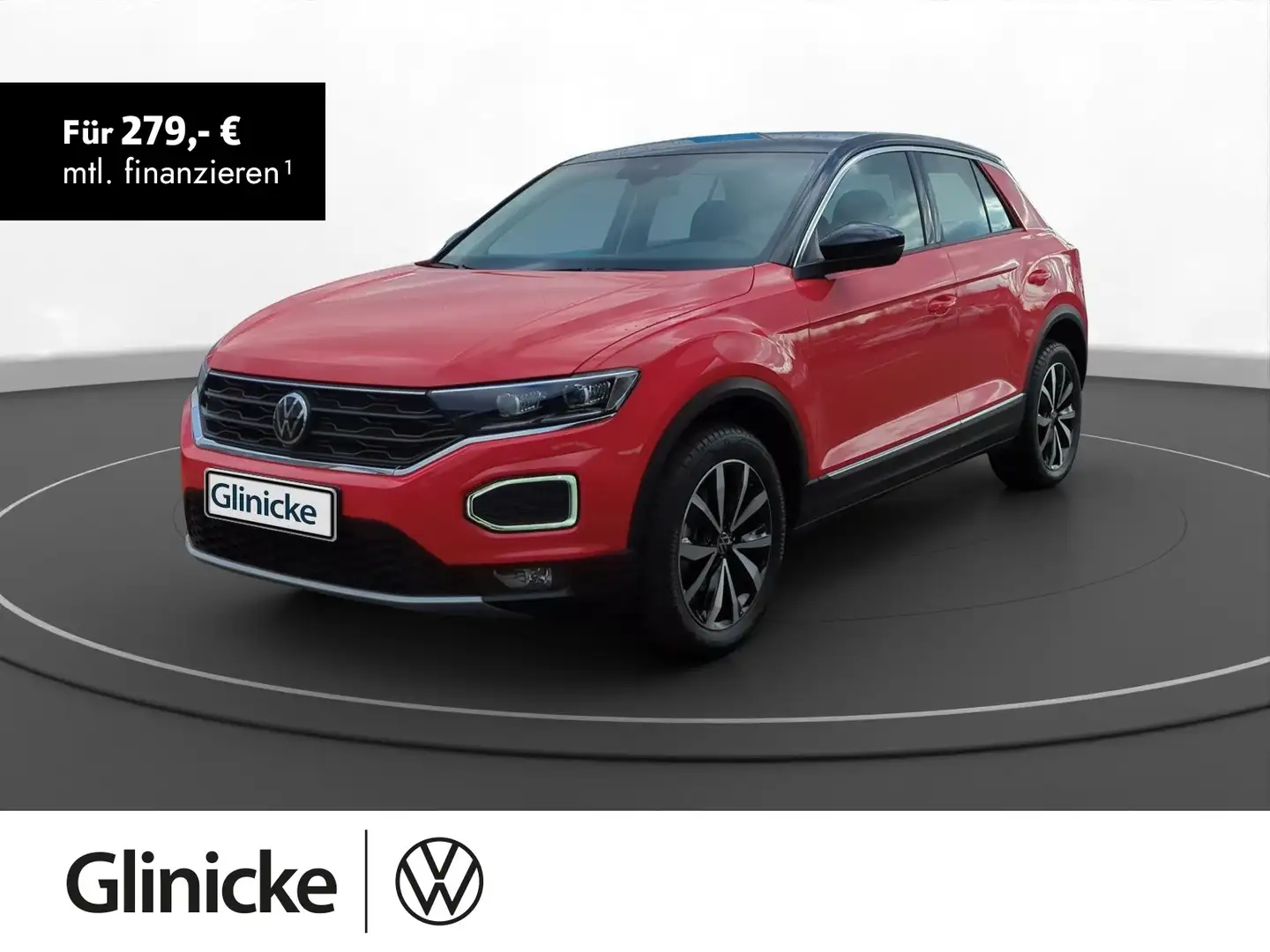 Volkswagen T-Roc Style 1.0 TSI Kamera Navi Climatronic Rot - 1