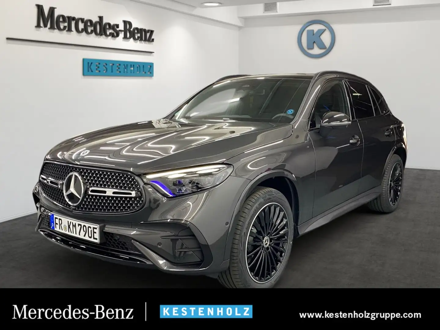 Mercedes-Benz GLC 300 de 4Matic Hybrid AMG+PANO+DIGITAL+360° Gris - 1