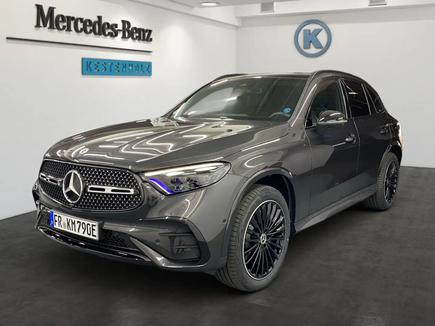 Mercedes-Benz GLC 300 de 4Matic Hybrid AMG+PANO+DIGITAL+360° Gris - 2