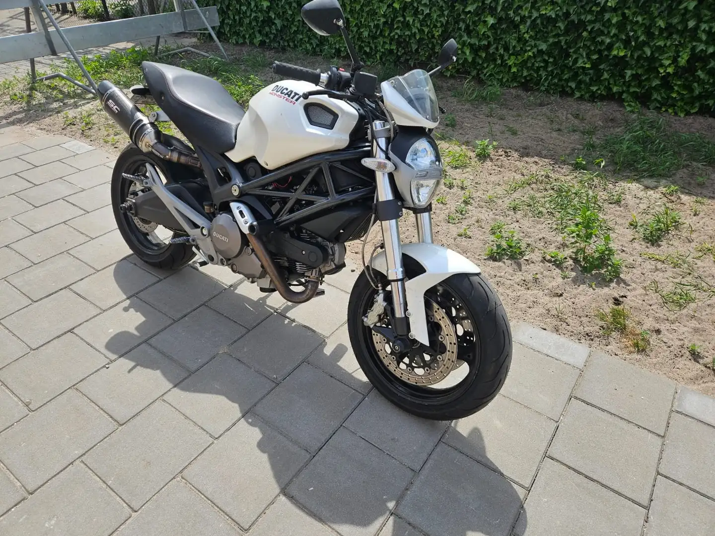 Ducati Monster 696 Wit - 1