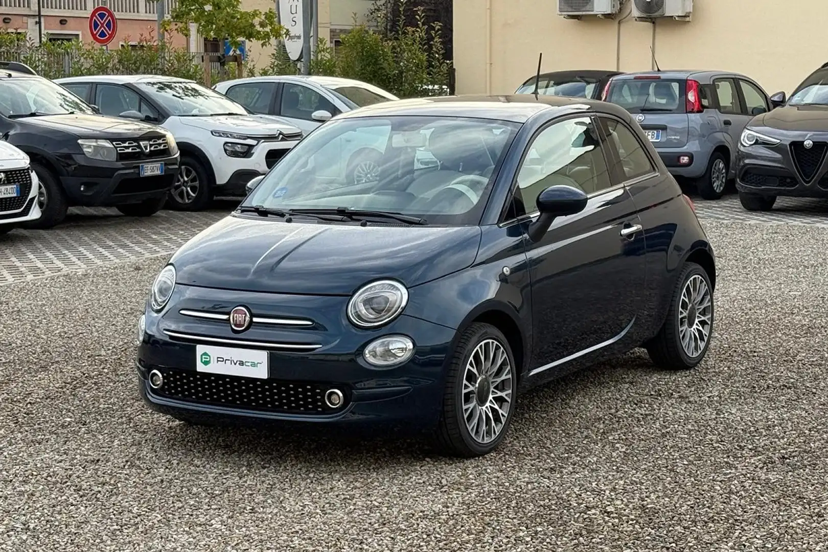 Fiat 500 500 1.2 Lounge Bleu - 1