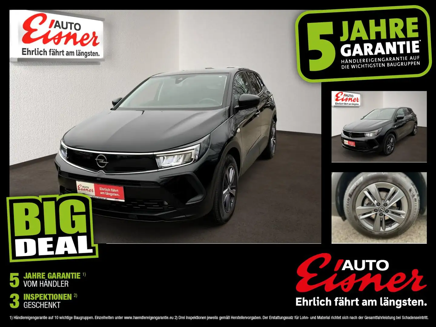 Opel Grandland BUSINESS EDITION Schwarz - 1