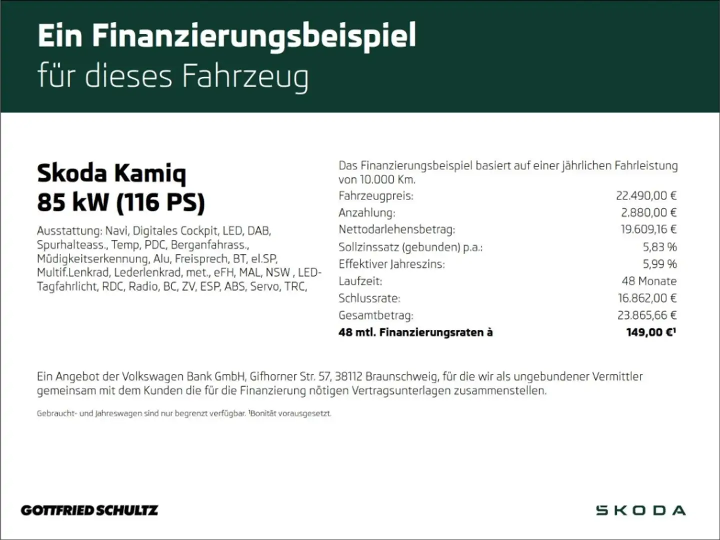 Skoda Kamiq 1.0 TSI Tour NAVI KAM ACC LED SHZ PDC Blanc - 2