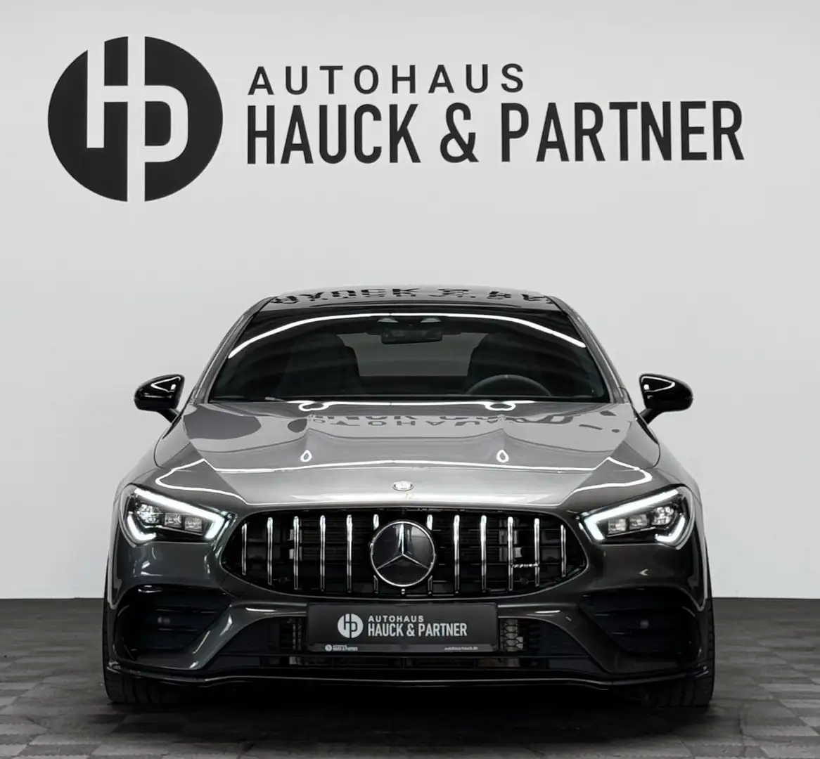 Mercedes-Benz CLA 35 AMG 4M *Schale*Pano*Aero*Burmester* Gris - 2