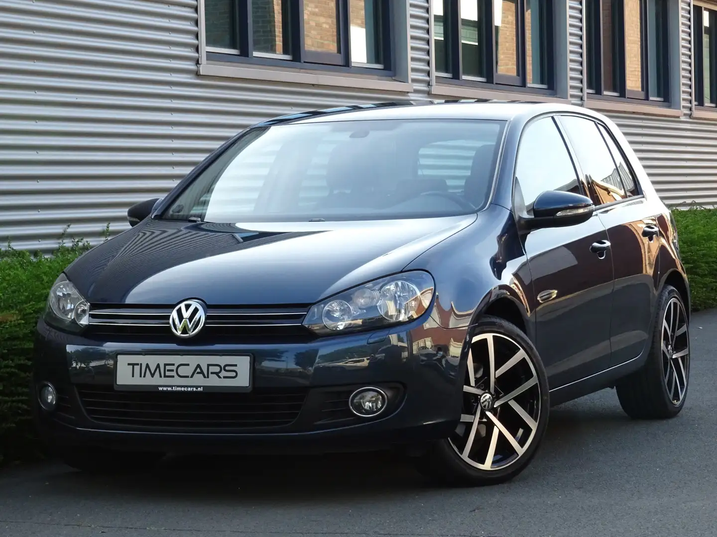 Volkswagen Golf 6 1.4 Team Climate Cruise Parkassist Navigatie Blauw - 1