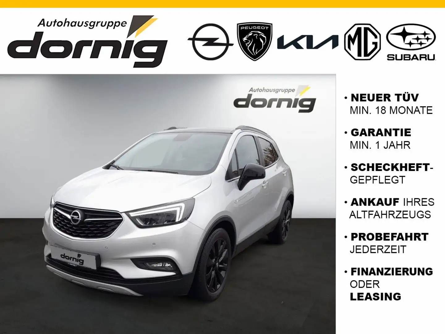 Opel Mokka X Col. Innovation, SHZ, PDC Silber - 1
