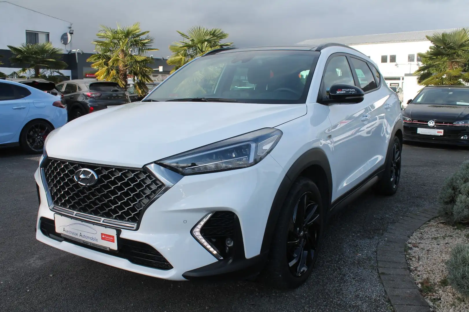 Hyundai TUCSON N Line DCT, LED, AHK, Navi, 360° Kamera Blanc - 2