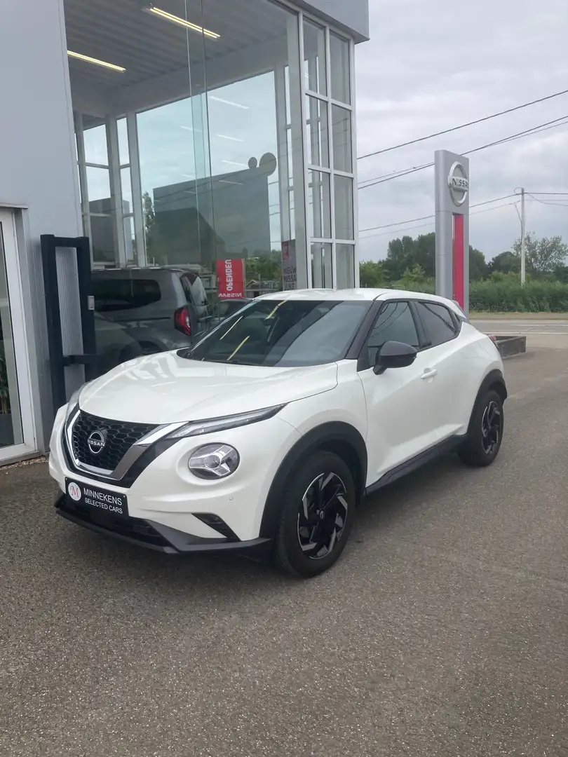 Nissan Juke 1.0 DIG-T 2WD N-Connecta (EU6AP) Wit - 2