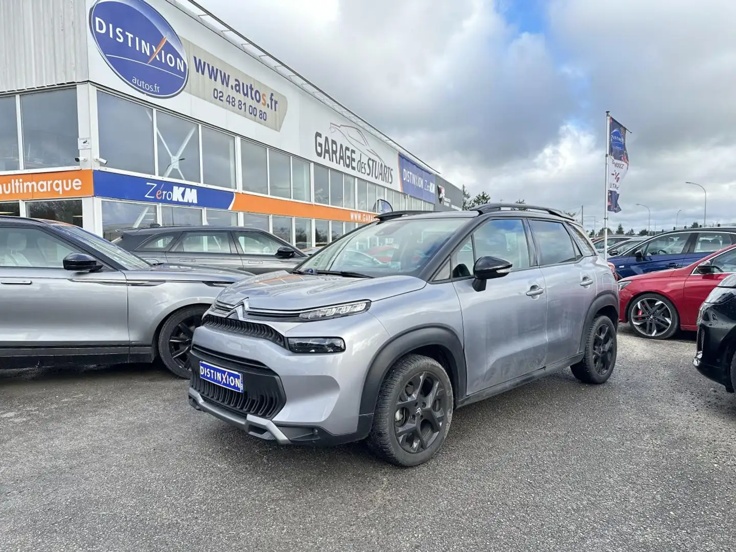Citroen C3 Aircross 1.2 PureTech 12V - 110 S\u0026S Max + Grip Control + Main Libre + Caméra Grau - 1