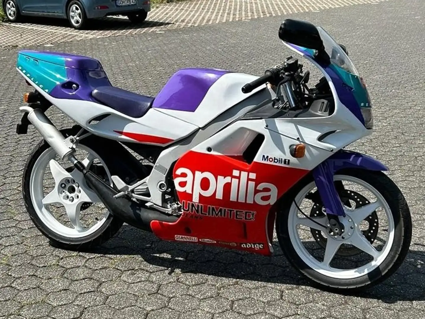 Aprilia AF 1 Loris Reggiani Replica Blanc - 2