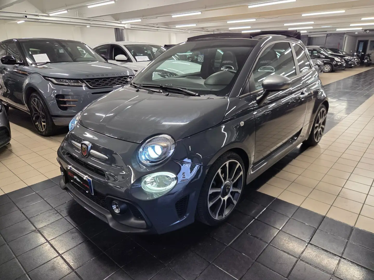 Abarth 595C 1.4 t-jet Turismo 165cv Gris - 2