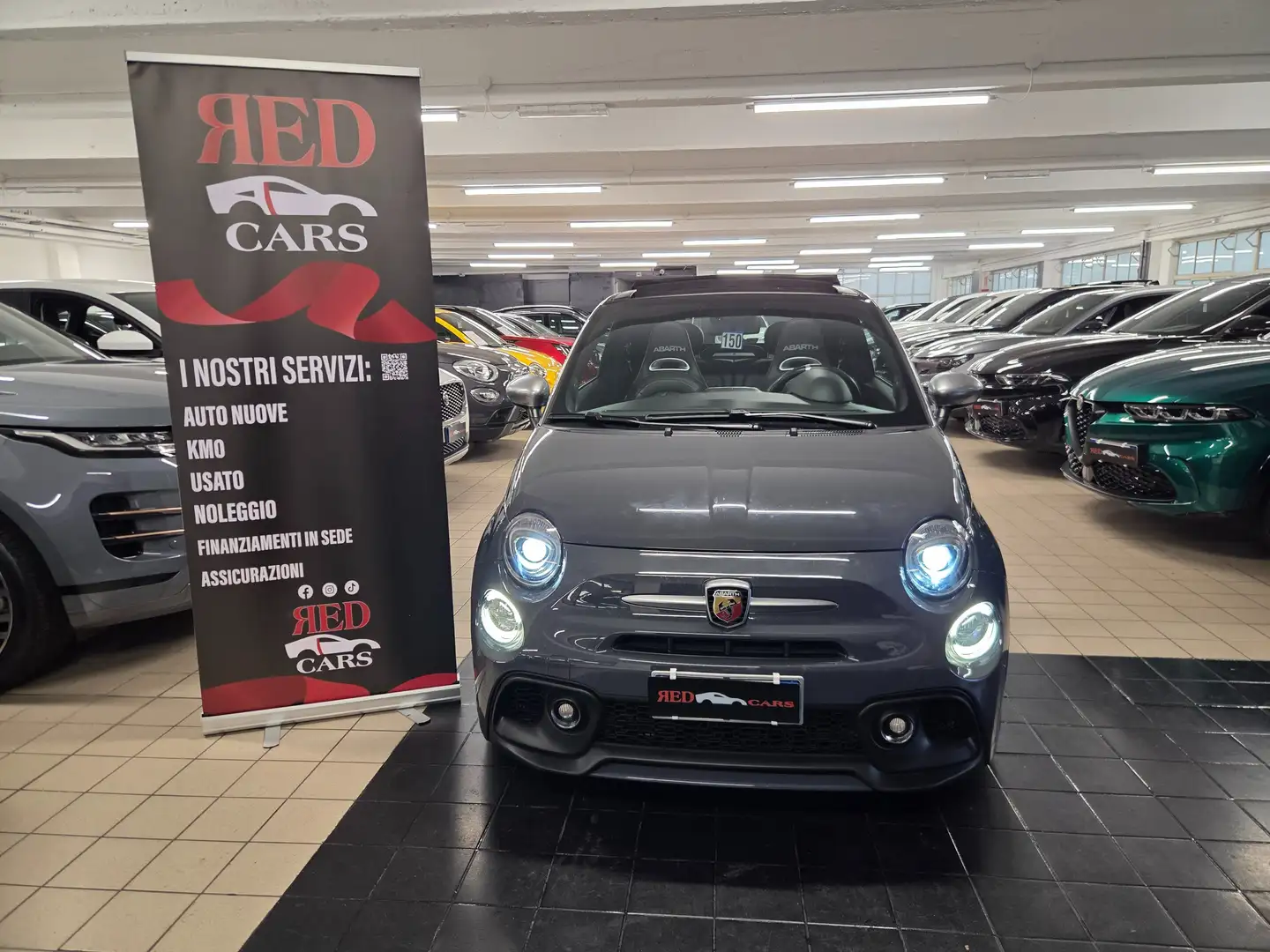 Abarth 595C 1.4 t-jet Turismo 165cv Gris - 1