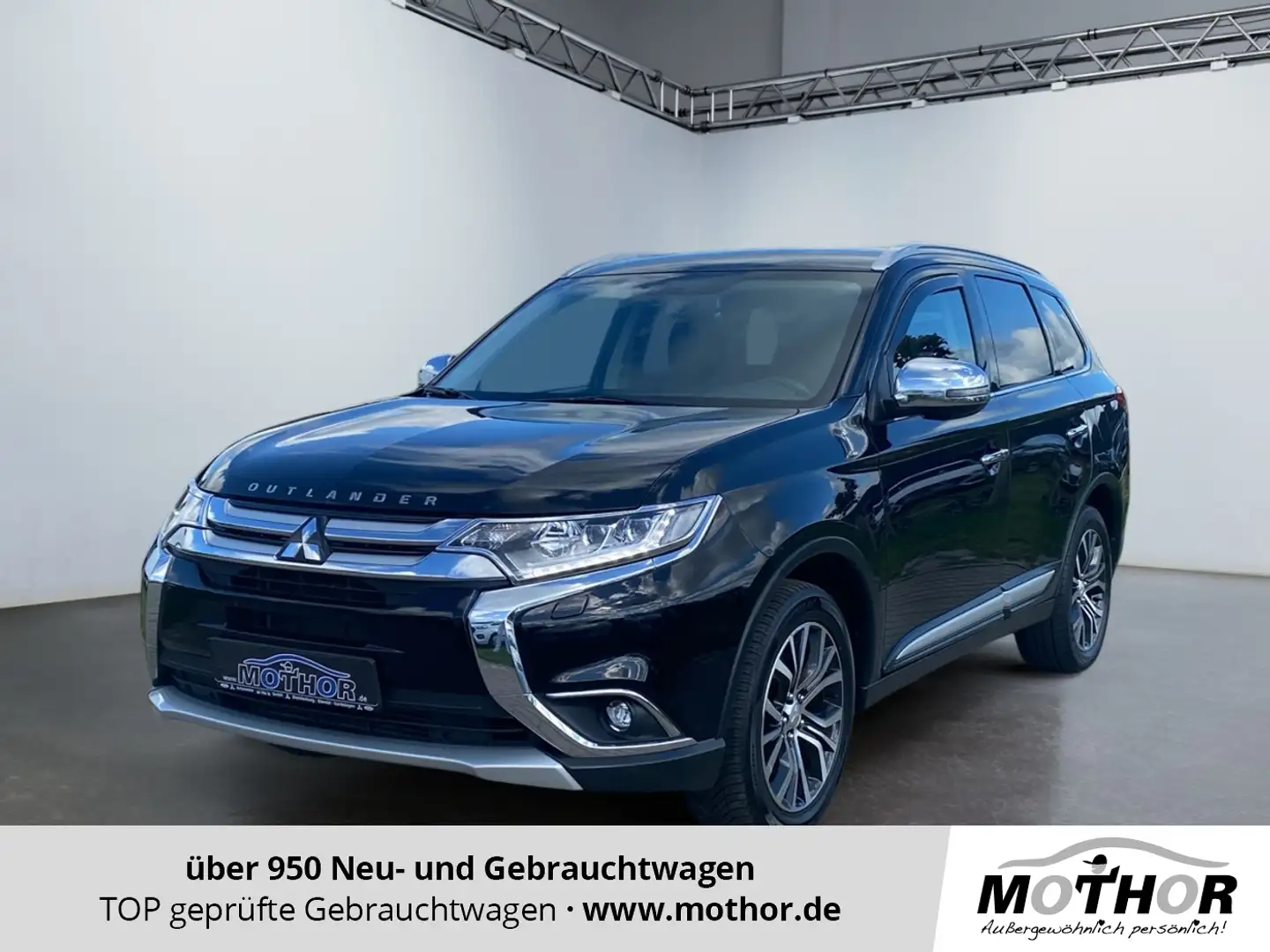 Mitsubishi Outlander Edition+ 4WD 2.2 DI-D TEMP PDC SHZ Schwarz - 1