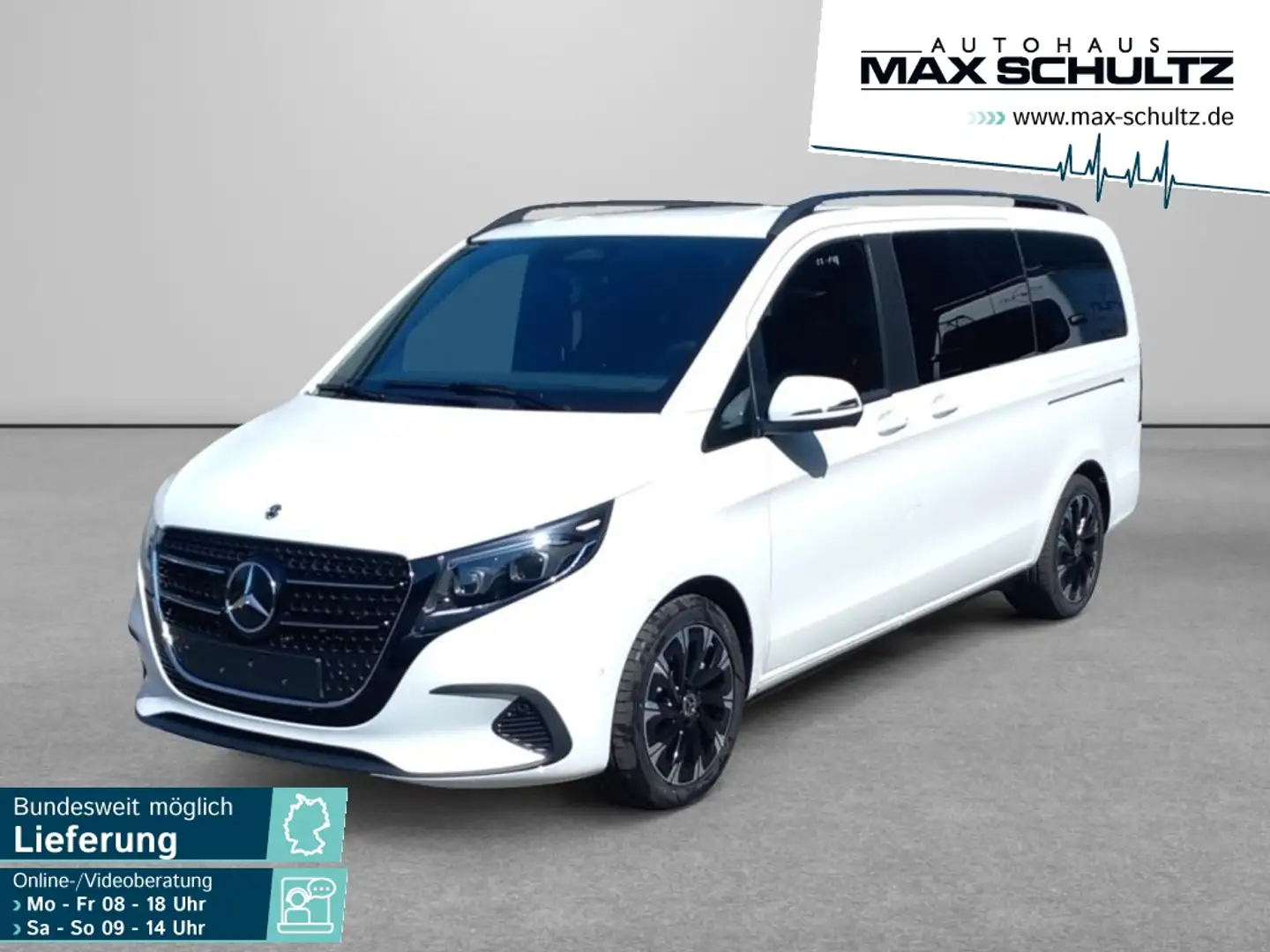 Mercedes-Benz V 250 d Style lang AHK*LED*Navi*PDC*Kamera Weiß - 1
