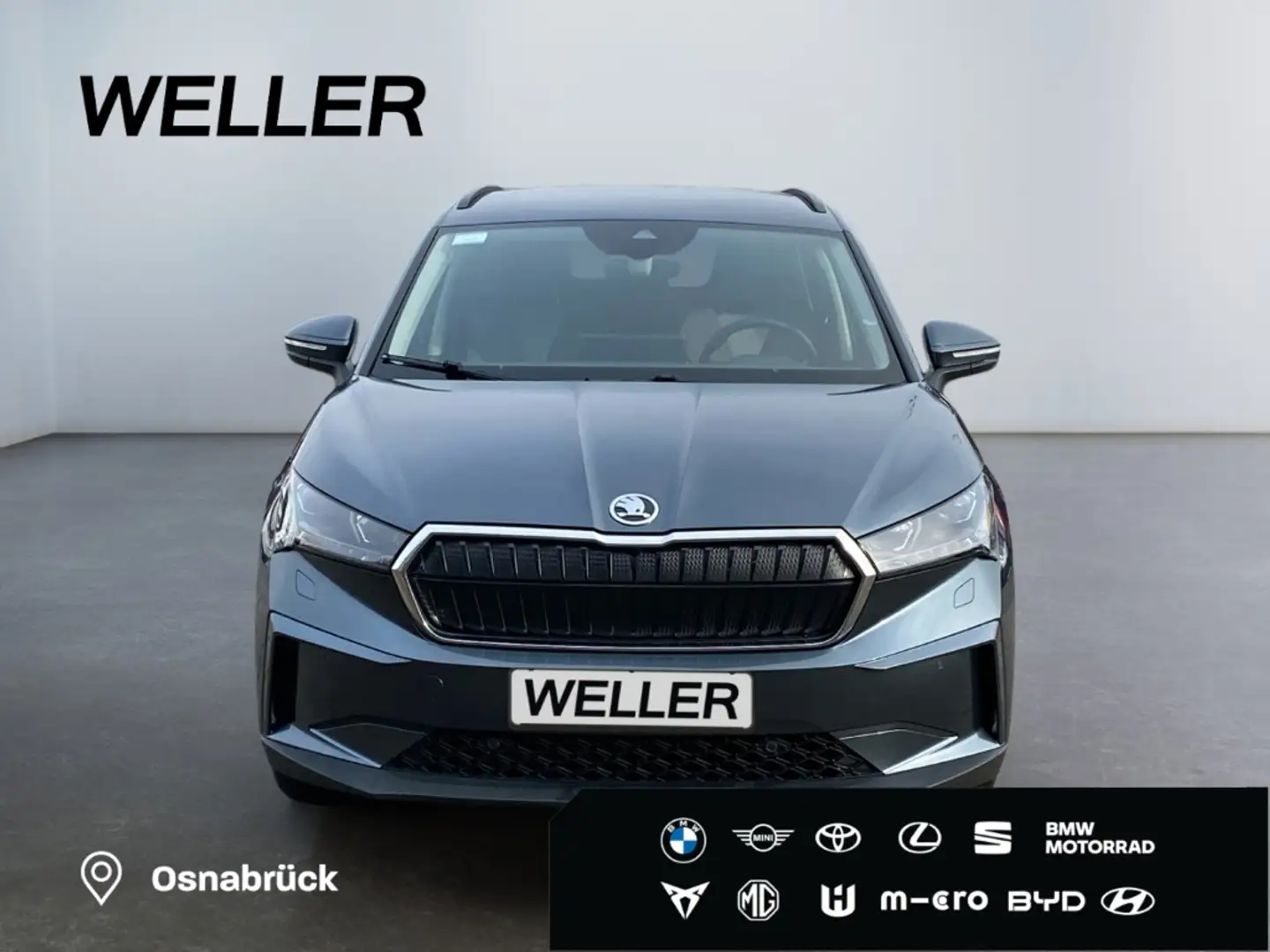 Skoda Enyaq iV 60 *Matrix*CAM*CarPlay*SHZ*Navi*19Zoll* Grau - 2